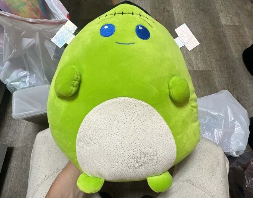 HugFun Halloween Frankenstein Monster Plush Pillow